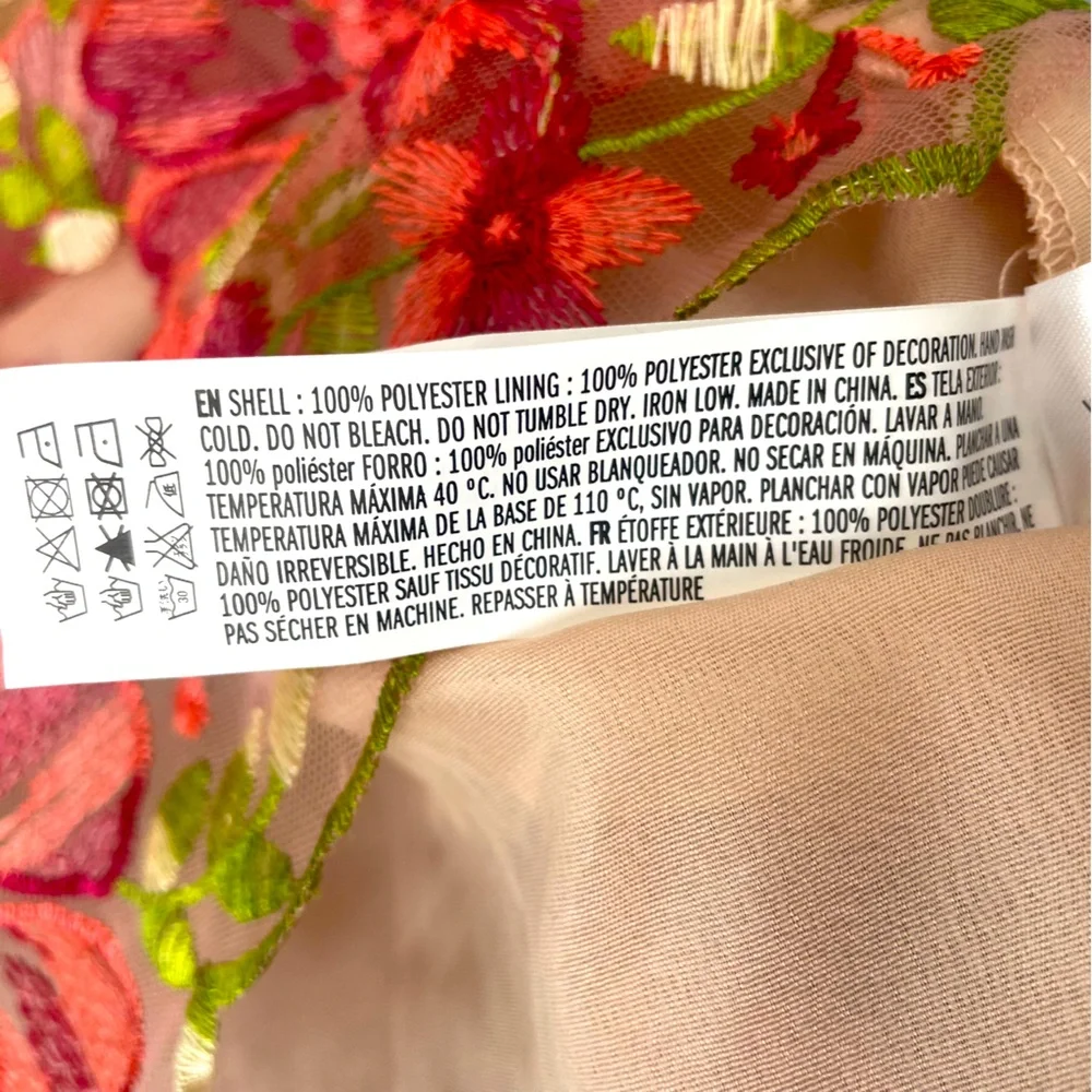 Endless Rose - Floral Embroidered Tiered Maxi Dress - Picture 5 of 8